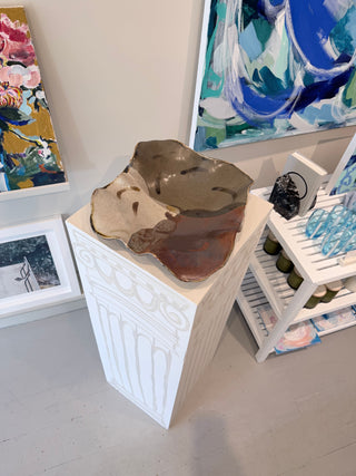 Handmade Ceramic Wave Tray