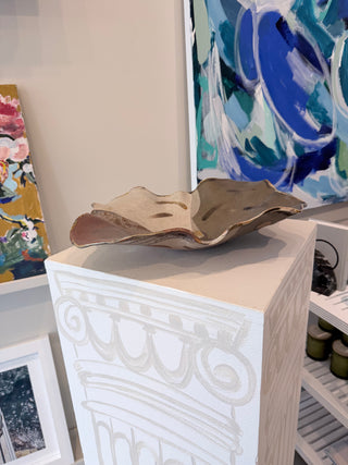 Handmade Ceramic Wave Tray