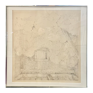 Garden Sketch Drawing