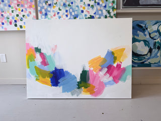 Wonderful News Abstract Painting