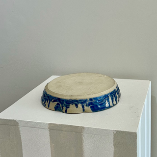 Hand Painted Pottery Dish