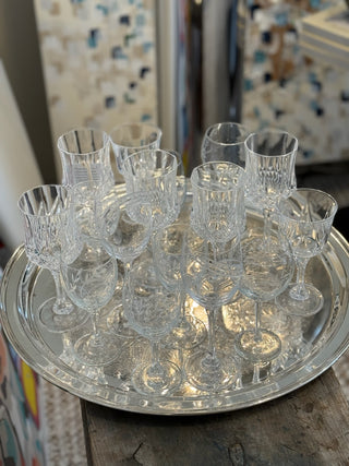 The Never-ending Cache of $5 Vintage Mix & Match Glasses