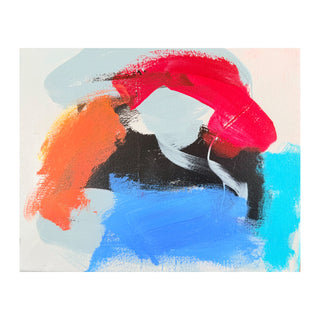 90s Color Story Abstract Painting III