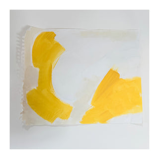 In The Garden Abstract Painting on Paper I