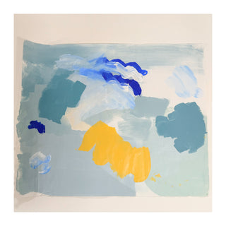 In The Garden Abstract Painting on Paper II