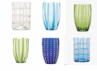 La Mer Set of Italian Glassware