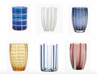 Apertivo Set of Italian Glassware