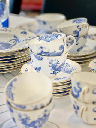 Blue Dragon Vintage China