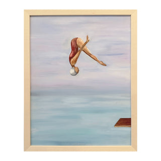 Diver Flip Painting