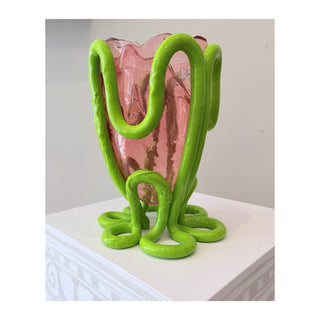Gaetano Pesce Vase Pink + Lime