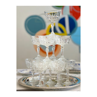 Martini / Champagne / Dessert Glassware Tower