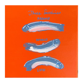 On Holiday, Three Sardines XIV
