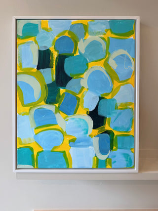 Shell Beach Abstract Painting