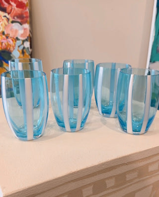 Italian Stripe Tumbler (Set of 6)