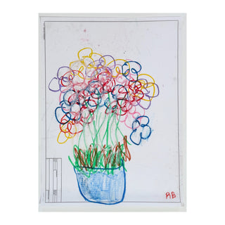 Line Drawn Flowers II