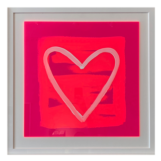 Pink Heart By Kristen Coates