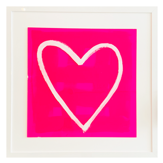 Pink Heart Gingham