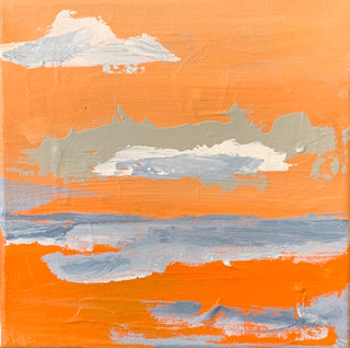 Vibrant Beach Sunset Horizon