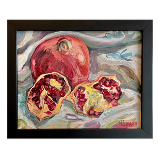 Pomegranate (On A Dragonfly Napkin)
